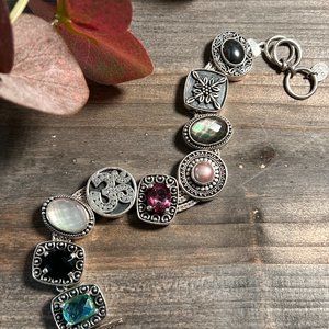 Lori Bonn Gemstone Charm Bracelet